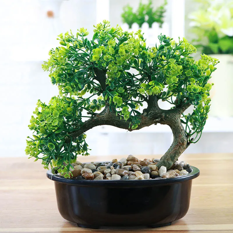 Оптовая продажа с завода 2017, высококачественные сосновые искусственные растения