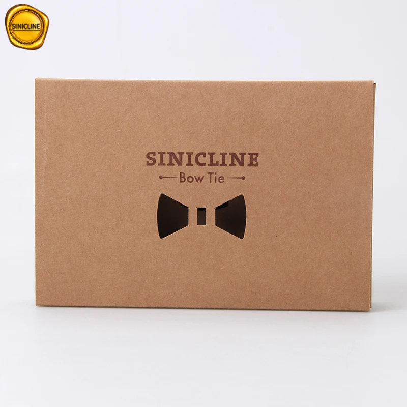 Sinicline Red Mens Bowtie Packaging Made Gift Custom packaging bow tie box