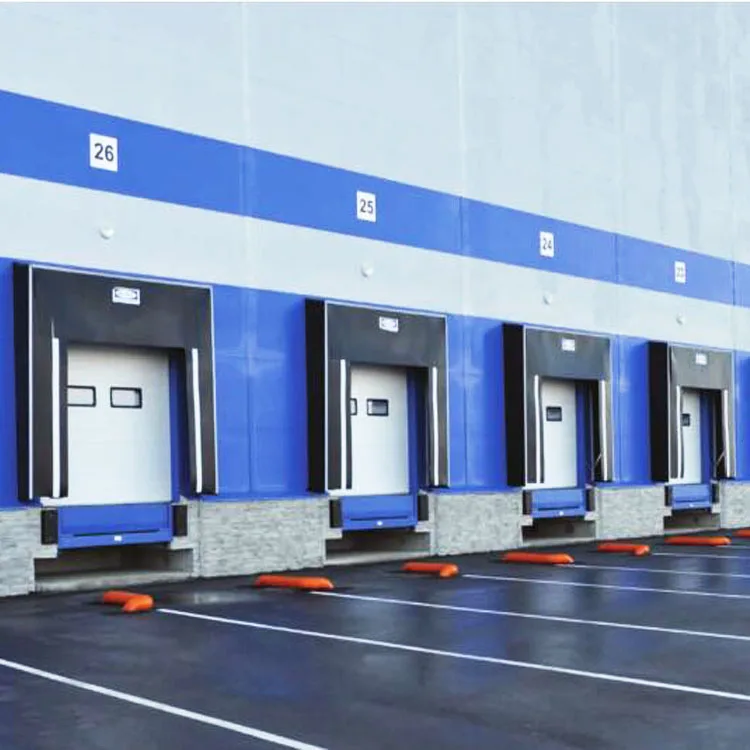 CE loading exterior hydraulic dock leveler