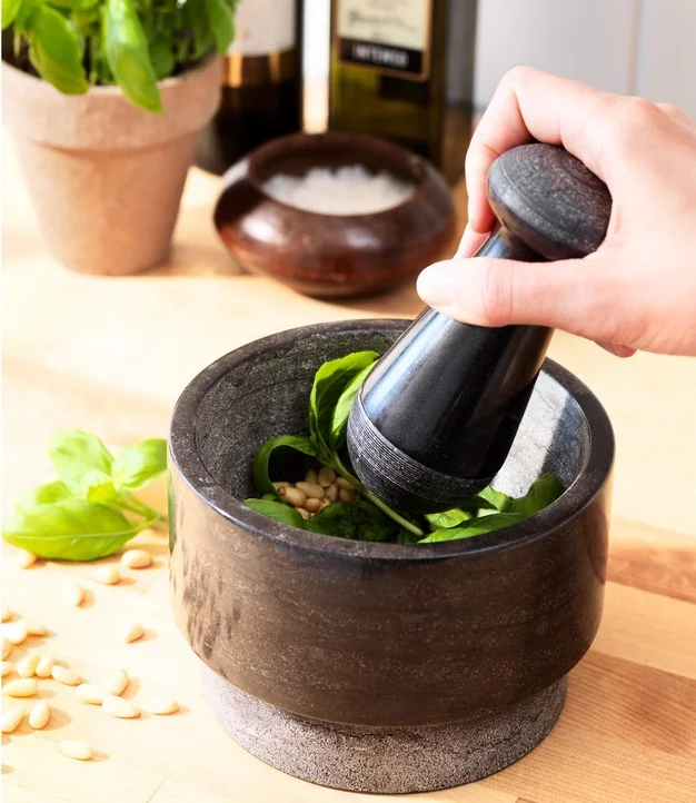 Оптовая продажа с завода, мраморный пестик и Ступка, Гранитная ступка и пестик