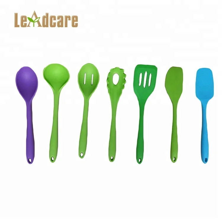 Hot Selling On Line Good Sell Silicone Kitchen Utensils Heat Resistant Cooking Utensil Set /Cookware Spatula Set