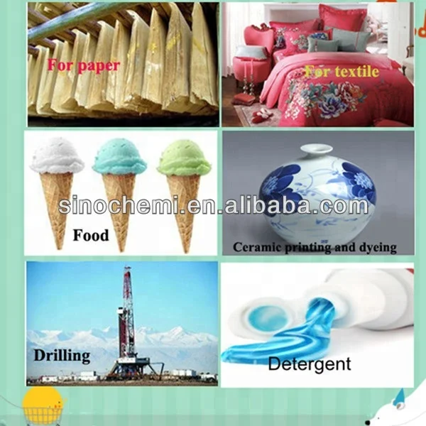 
Food grade high viscosity carboxy methyl cellulose CMC HV 