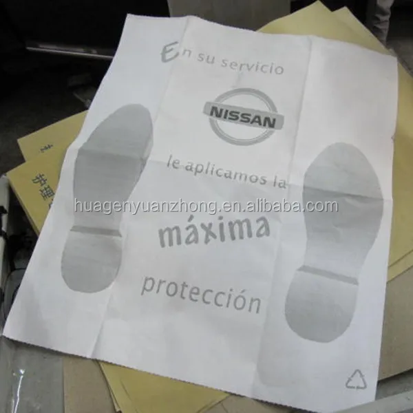 Auto spare parts car disposable Floor Mat for car repair