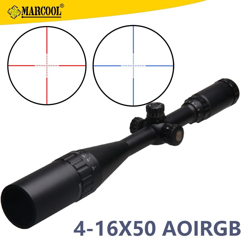 Marcool EST 4-16x50 Самообороны Оружие Воздуха Прицел Охота Тактический Сфера