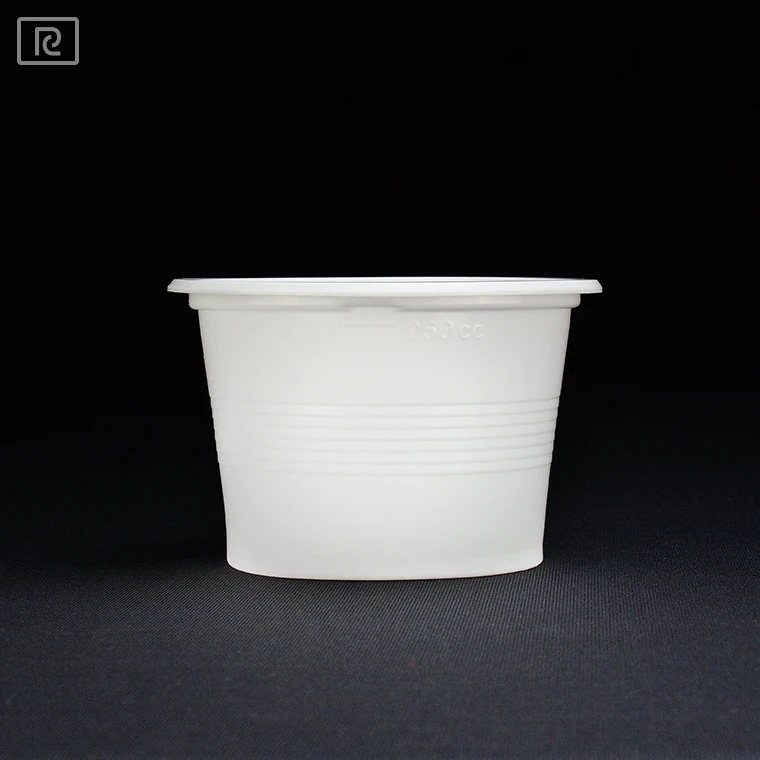 L300-A одноразовые пластиковые суповые чашки с печатью на заказ емкость 10 унций 300 мл для еды