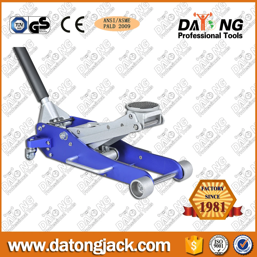 1.5 Ton Aluminum Racing Car Low Profile Hydraulic Floor Jack New Design