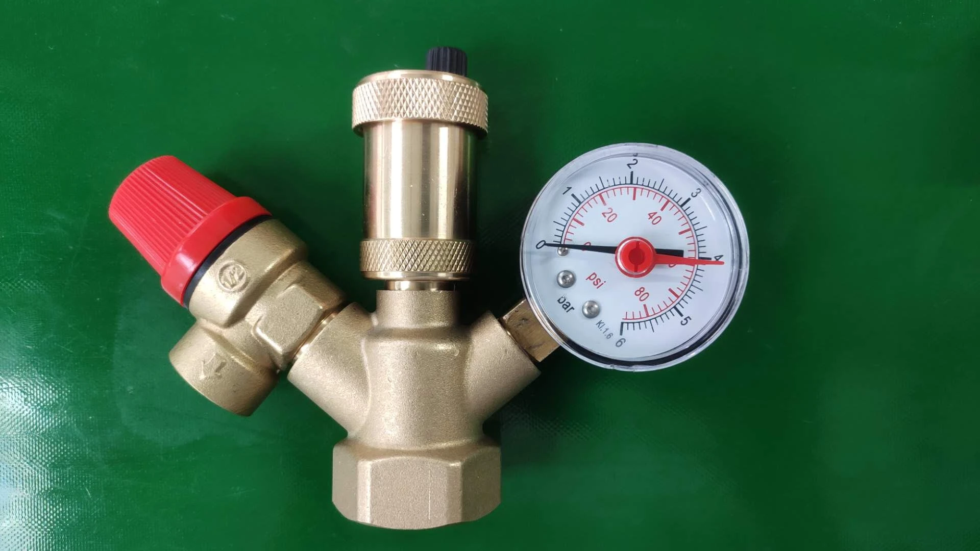 Brass Boiler Safety Group Set Complete Pressure Relief Valve Safety Valve