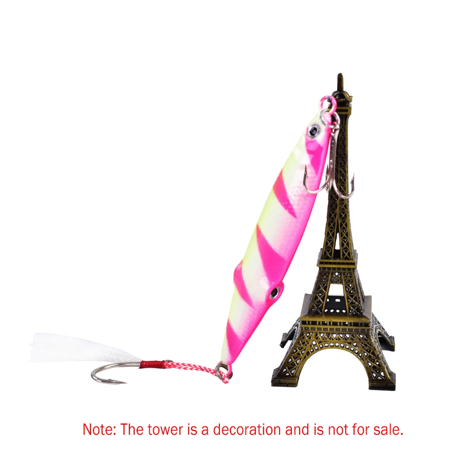 UCATCHOK 40g 60g 80g 100g Squid Bait Metal Jig Lure Artificial Hard Bait Casting Lures Jig