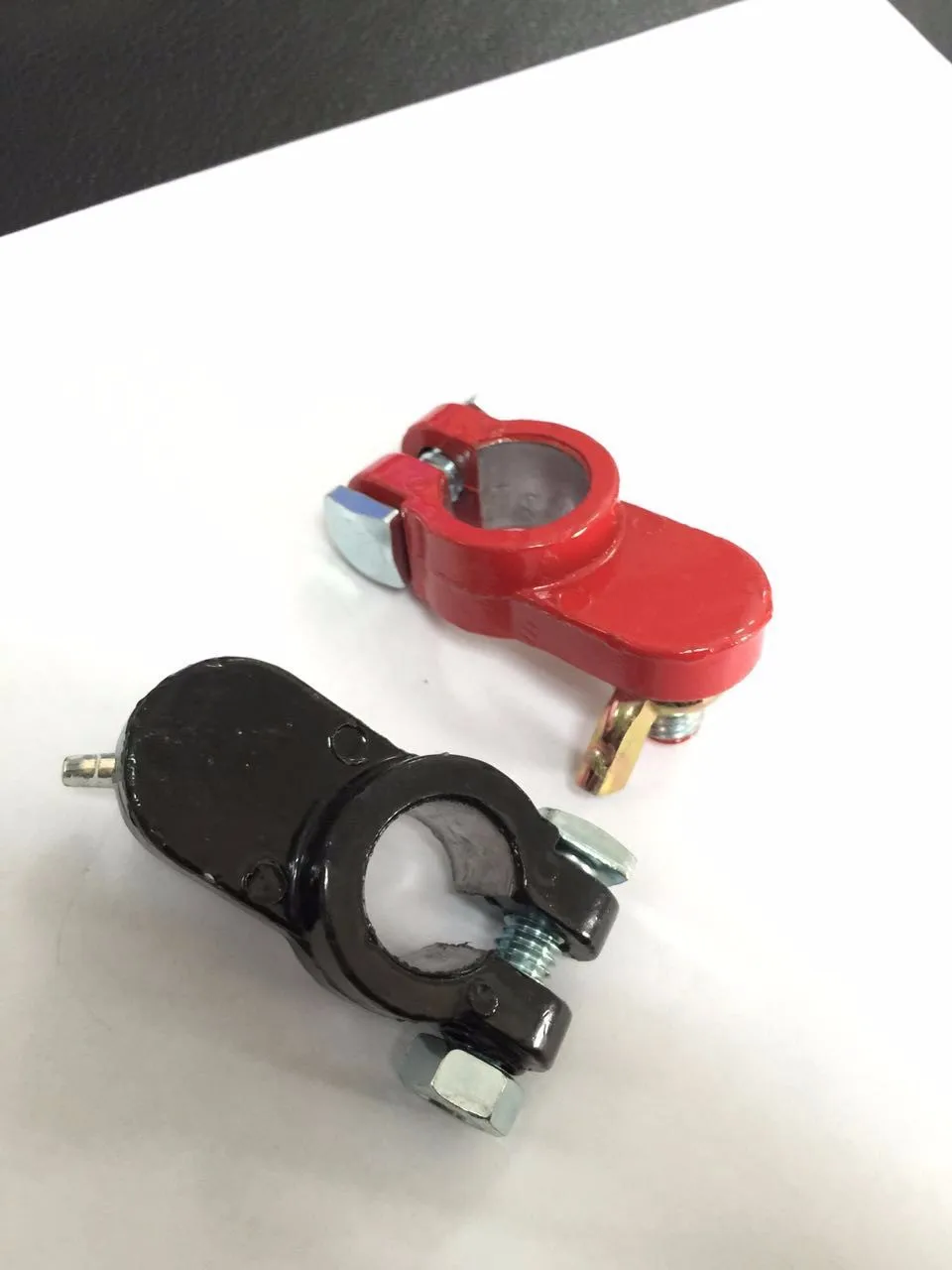 Heavy Duty Top Post Battery Terminal Connector Fits for 12V 24V Battery for most post batteries