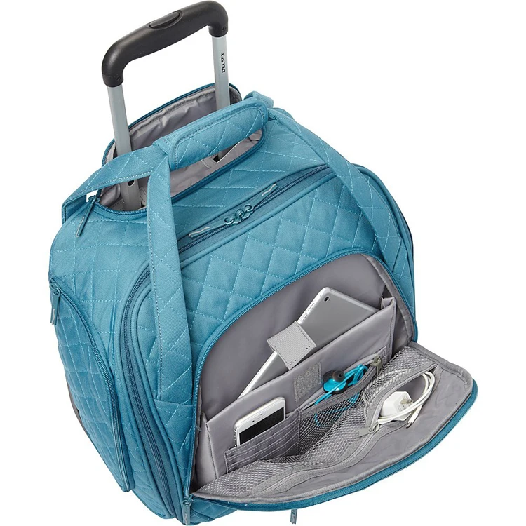 High Quality Rolling Under seat Travel Bag Carry-On luggage with wheels