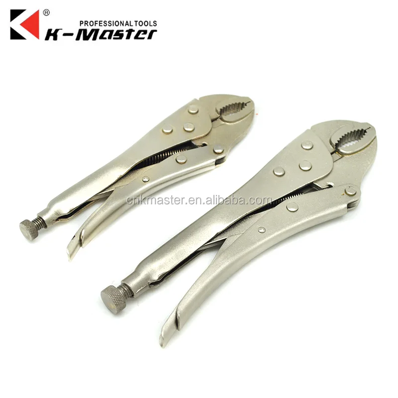 K-Master curved jaw lock wrench pliers  wrench tools  locking pliers 10 inch