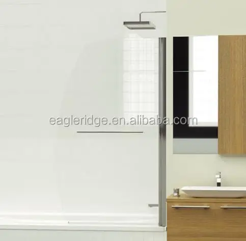 
Sail bath screen,5mm toughened glass freestand bath screen 