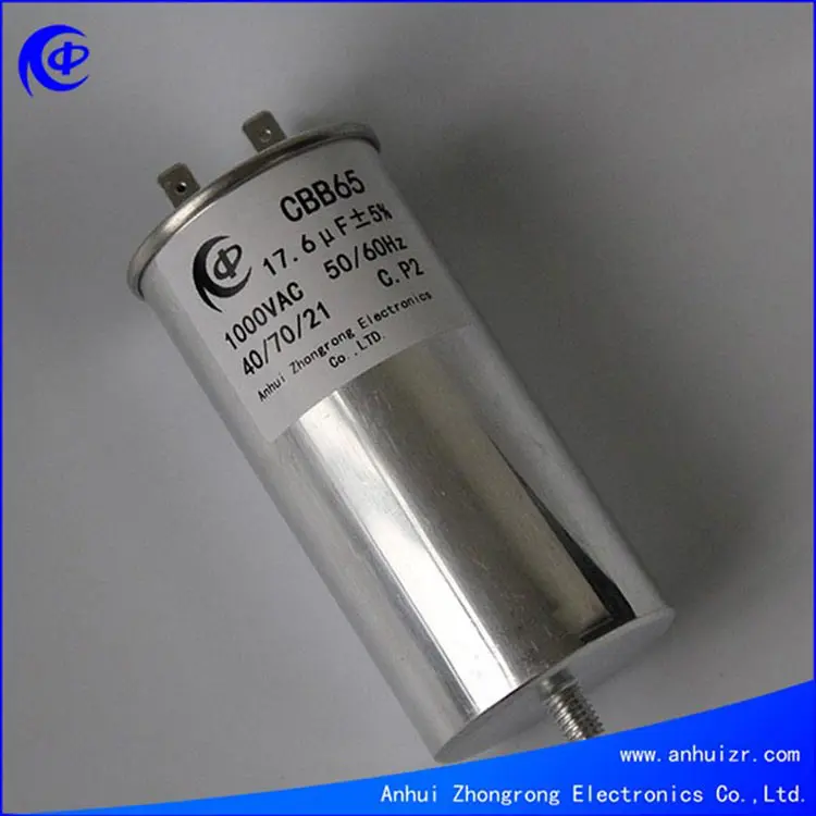 Рабочий конденсатор кондиционер 10 МКФ 450 В ac конденсатор