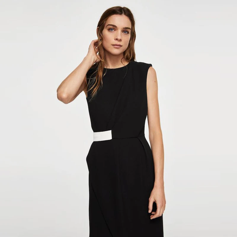 Оптовая продажа новое модное Тканое женское платье для