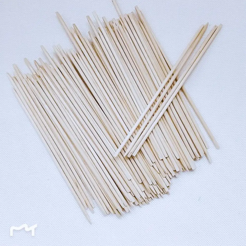 orange wood sticks/manicure stick 4.5 inch