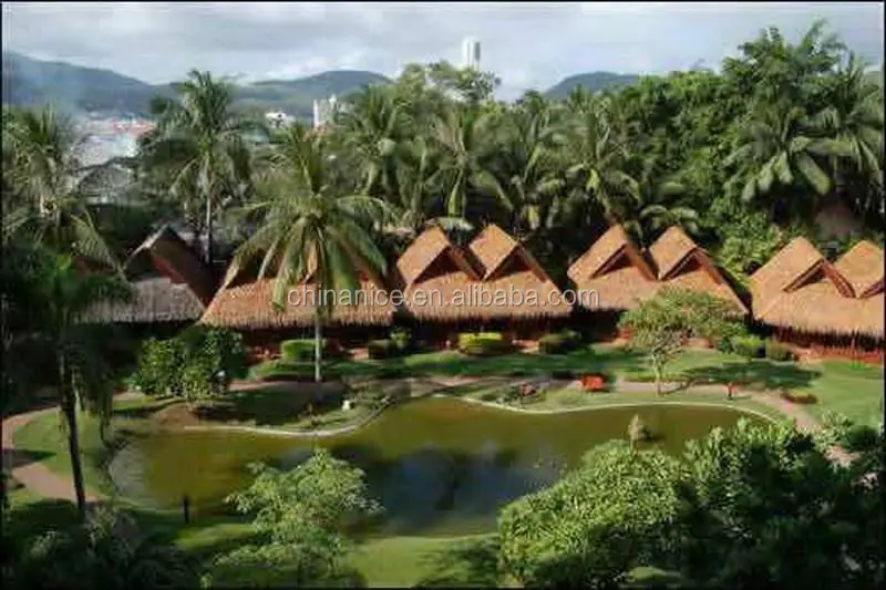 Тропическая БАЛИЙСКАЯ хижина, Пальмовые Листья, кровельная солома