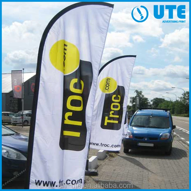 Hot selling outdoor open house flag with CE certificate