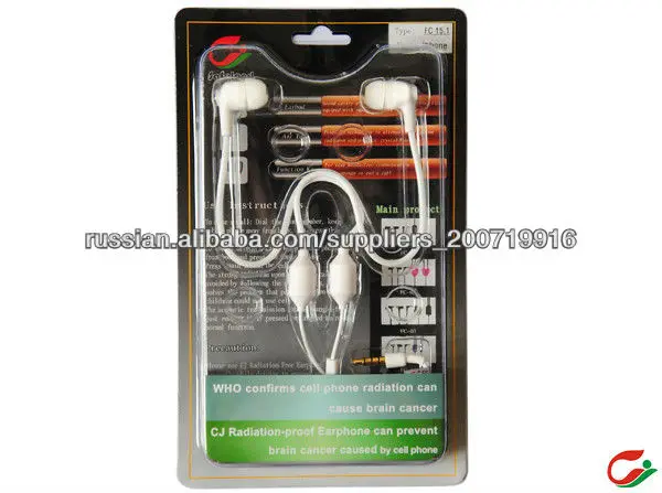 FC15 Стерео акустические две наушники AirTube нижнюю излучение с микрофоном высокого качества заводской цене