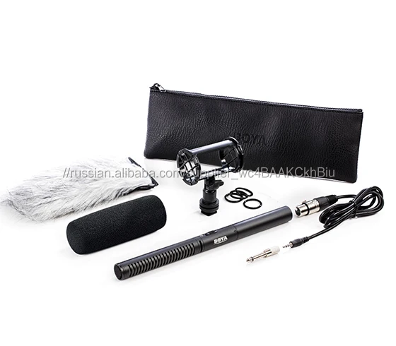BOYA BY-PVM10000 профессиональный конденсаторный интервью eng/вещания микрофон