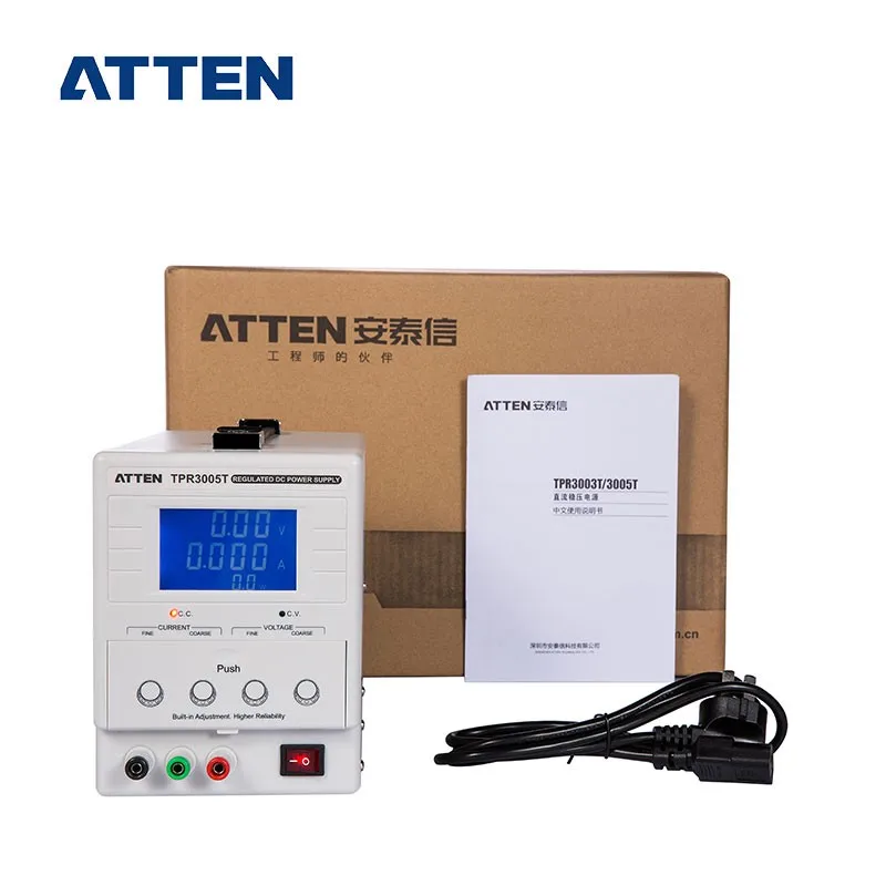 
ATTEN 220V AC Adjustable 30V 5A DC Regulated Power Supply 