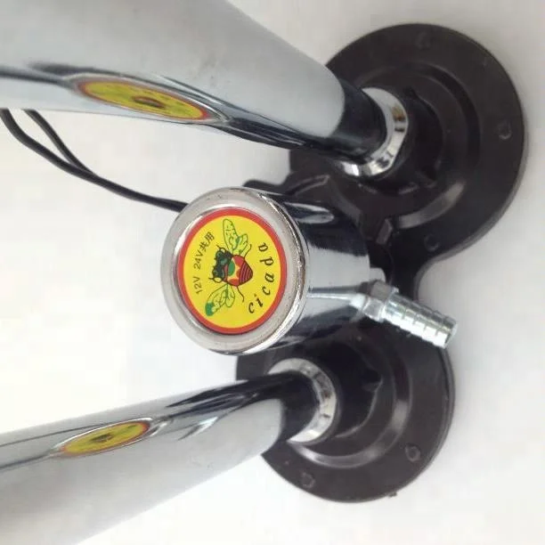 Chrome Zinc Dual Trumpet Air Horn for Any 12V Vehicles Trucks Lorrys Trains Boats Cars Vans