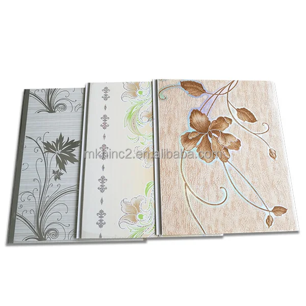 Wood Plastic Composite Exterior Wall Cladding Boards PVC Ceiling Shower Panels