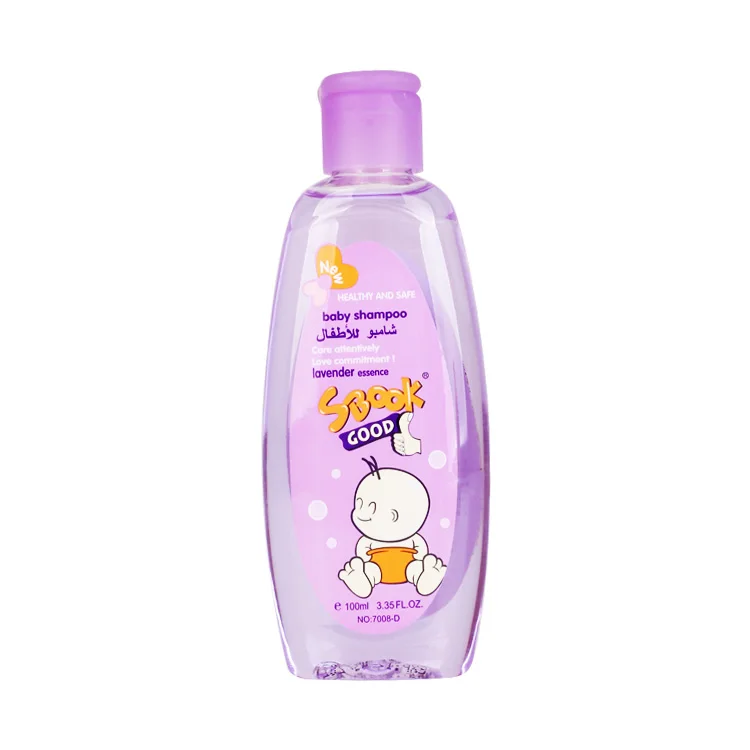100ml tear-free organic smooth and moisturizing Champu para bebe for baby daily use.
