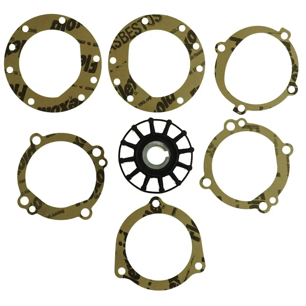 Raw Water Pump Flexible Rubber Impeller Replace Jabsco Impeller 18948-0001