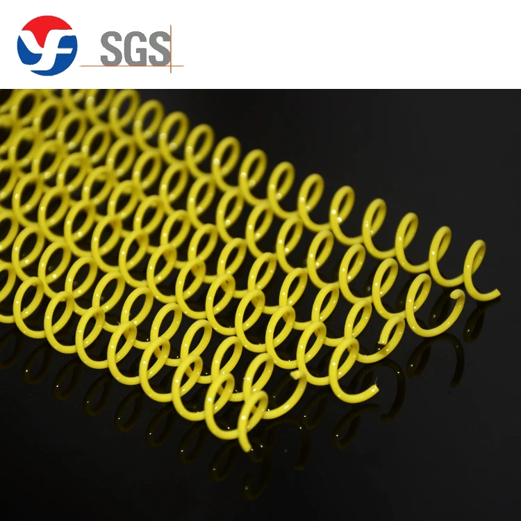 Eco-friendly PVC Plastic Coil Ring Plastic Spiral Ring Plastic Spirals for Binding