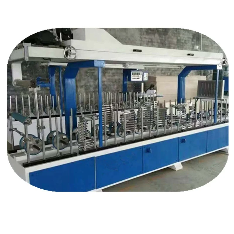 
MS-600A PVC film cold glue wrapping machine for profile 13 