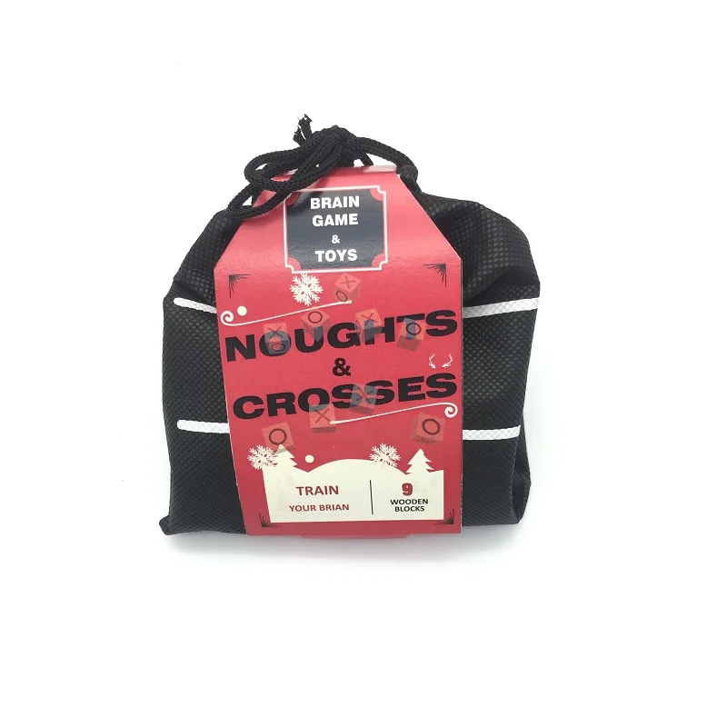 Christmas gifts noughts and crosses tic tac toe wooden games