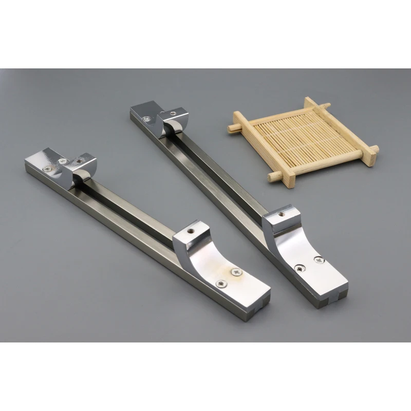 Classic Furniture Accessory Hardware Two Aluminum Profile With Zinc Alloy Zamak Leg Kitchen Cabinet Handle Color Customized