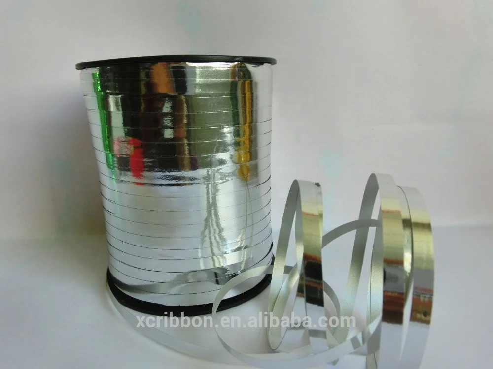 polypropylene metallic curling ribbon roll