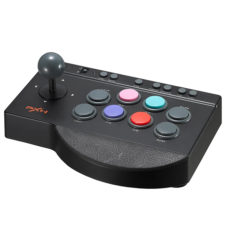 PXN-0082  USB Arcade Fight Stick Game Player Accessories for PC/PS3/PS4 /Xbox one&series/Xbox one/Switch