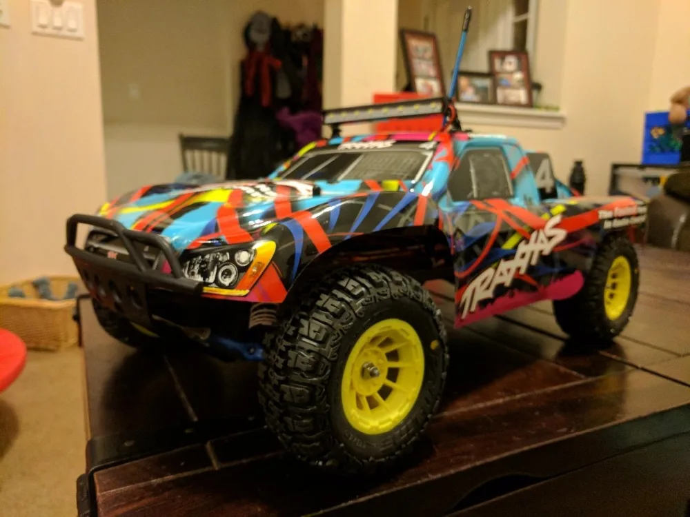 RC Aluminum Light Bar Super 8 LED - Fit on Chidren RC Car Toys for Kids RC Toy