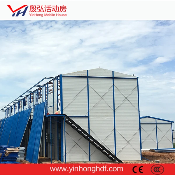 Hot style economical price sandwich prefabricated houses