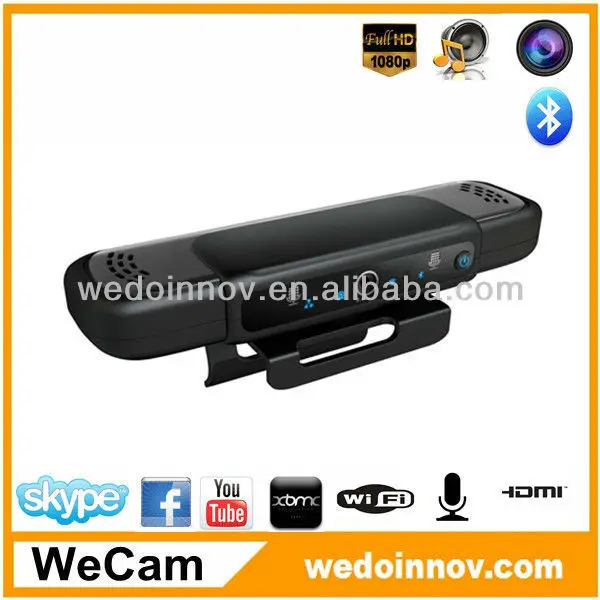 андроид смарт-tv коробка mic5.0mp hd-видеокамер четырехъядерных процессоров wecam