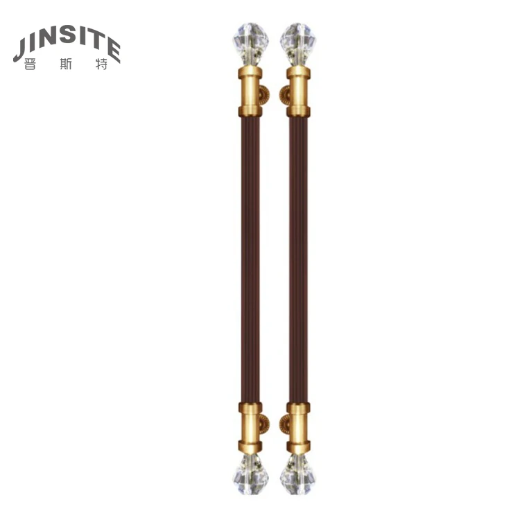 Fancy gold luxury brass door handle indonesia