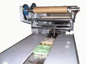 Automatic horizontal  high efficient instant noodle/cakes/snack food  pillow wrappe flow packing machine HS-Z100