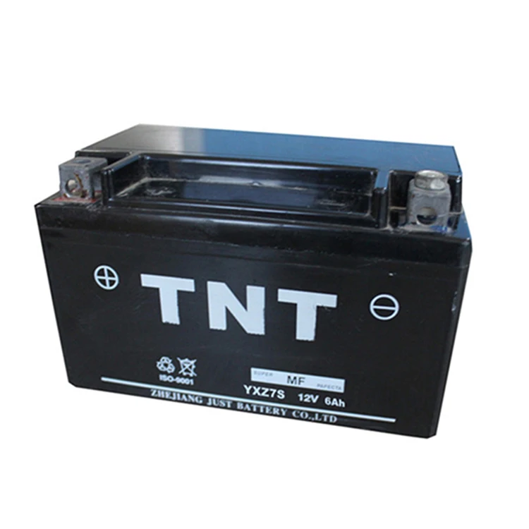 China factory 12v 6ah motorcycle battery pack sealed lead acid gel motorcycle battery