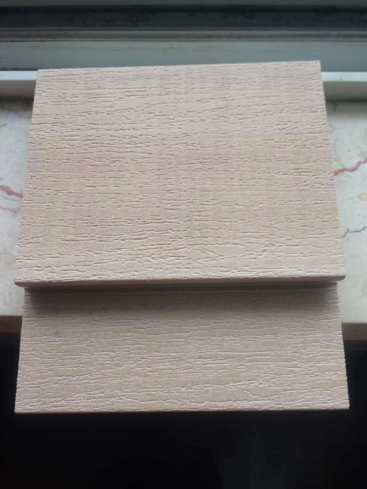 
Hollow WPC PVC door frame with woodgrain design 