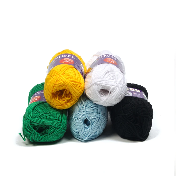 
Organic Cotton Yarn Mercerized 100% Cotton Mop Yarn Popular In European Market For Supermarket 