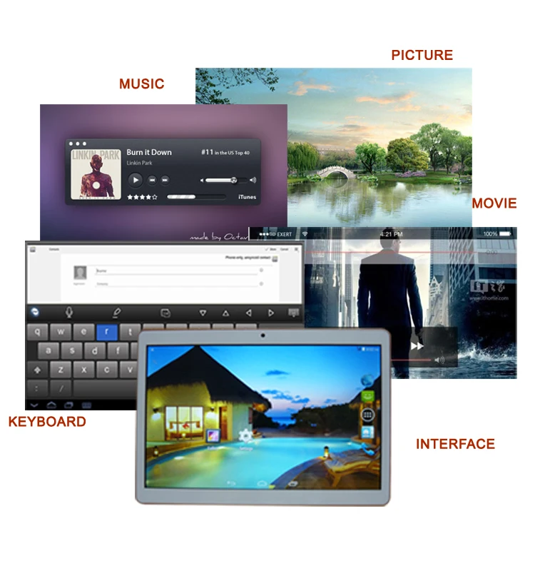 
China OEM LOGO Brand Android 8.0 touch tablet 10 inch 4gb ram smart tablet pc Factory Supply 