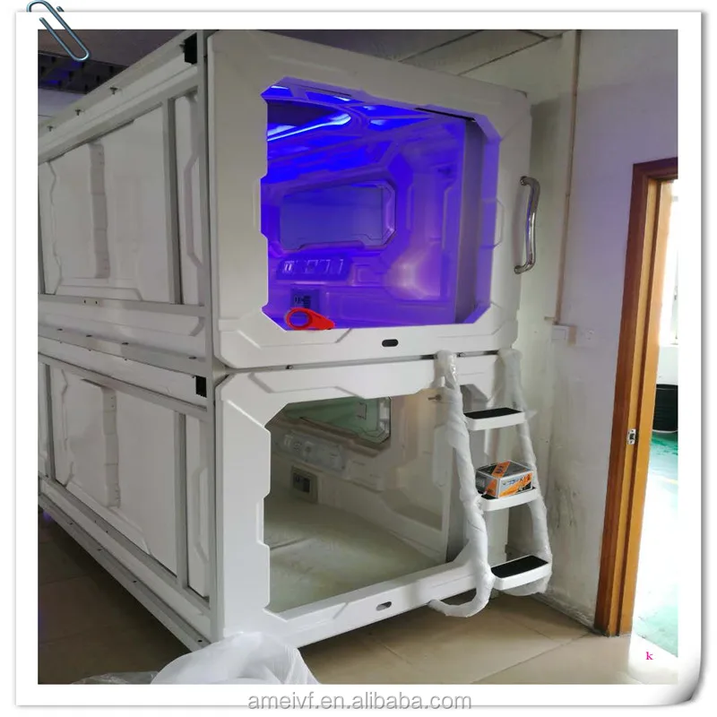 
2020 Popular space capsule hotel bunk bed capsule 