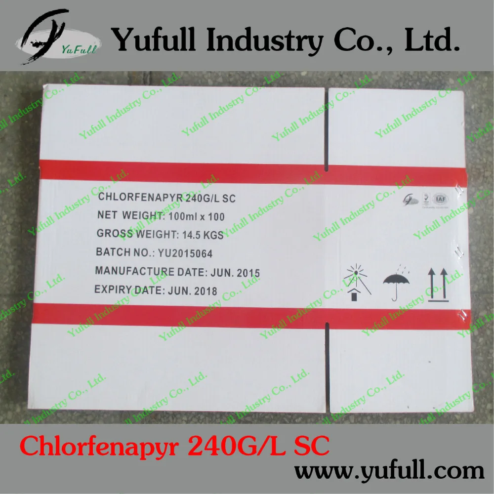 Insecticide Chlorfenapyr 24%SC 36%SC 98%TC