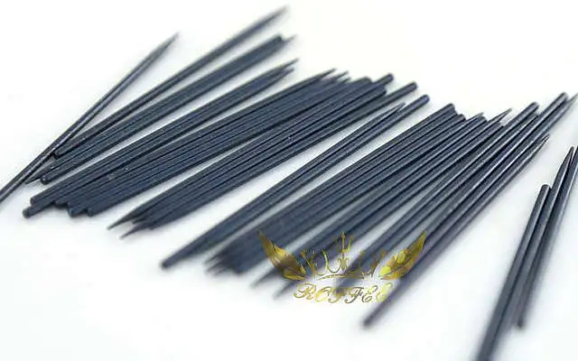 Roffee Woodwind Musical Parts 100 Pieces Sax Clarinet Oboe Bassoon Repair Parts Stainless Steel Pin Springs 1.0*55 mm
