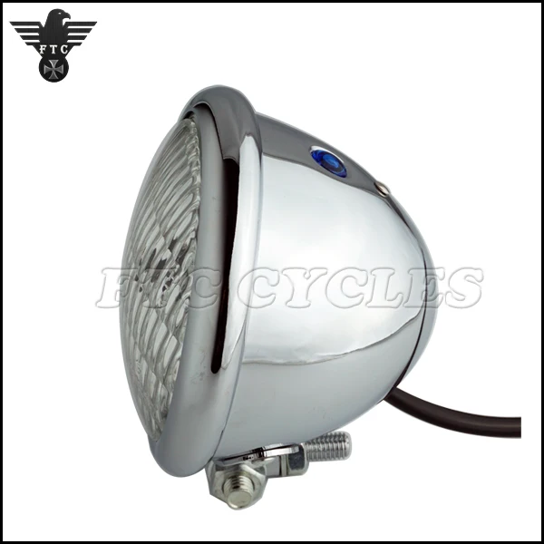 Классическая мотоциклетная фара 4,5 дюйма для Кафе racer, мотоциклетные запчасти