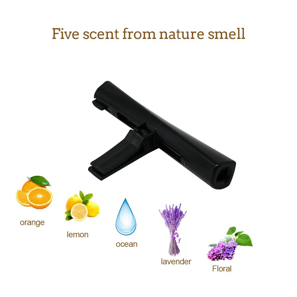 Car Perfume Diffuser Air Conditioning Clip Fragrant Colorful Aluminum Alloy Auto Outlet Freshener Fragrance