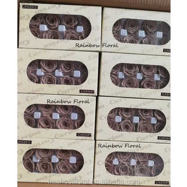 Cheap wholesale preserved roses 5-6 cm preserved rose head