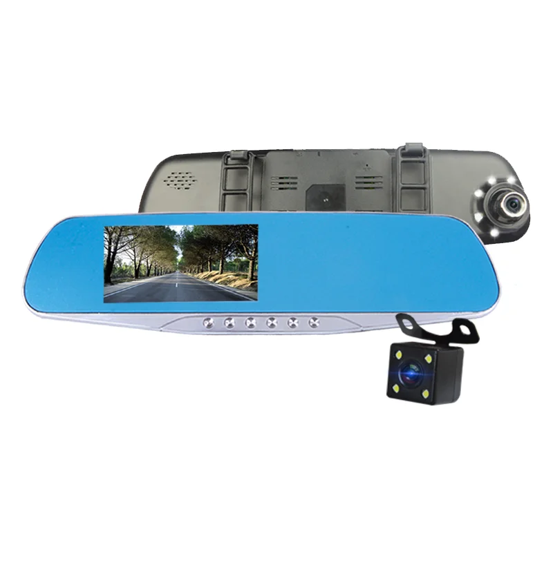 Rearview mirror manual camera car hd dvr car side mirror camera 1080P hidden FC450